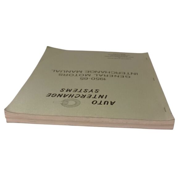 Auto Interchange Systems Booklet 1950-65 General Motors Interchange Manual Vtg.  - Picture 13 of 16